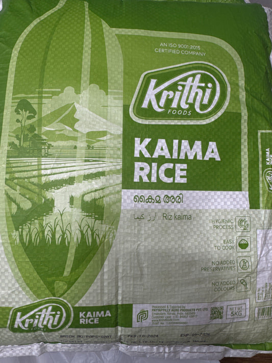 Krithi Kaima Rice 5kg
