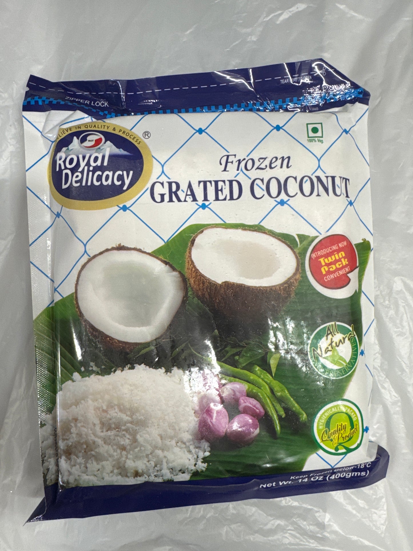 Royal Delicacy Grated Coconut 400g