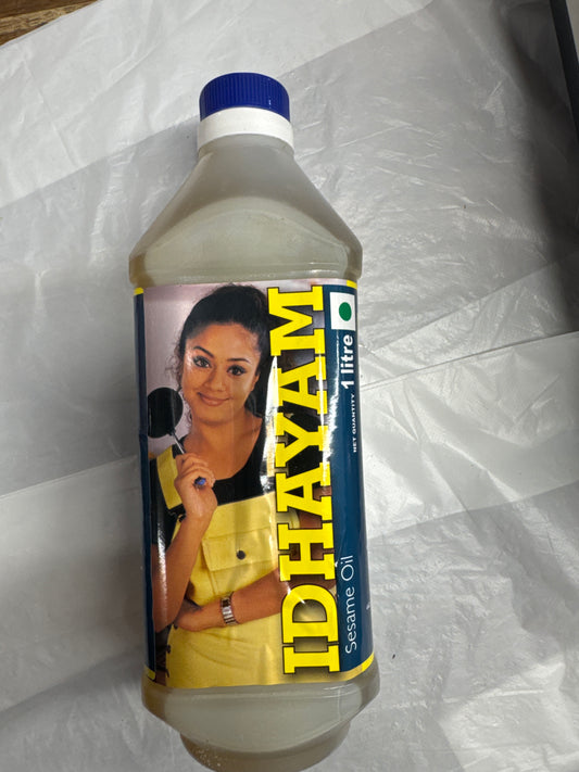 Idhayam Sesame Oil 1ltr (Gingelly Oil)