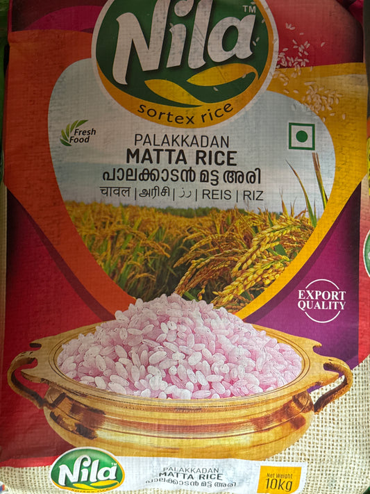 Nila Palakaddan Matta Rice 10kg