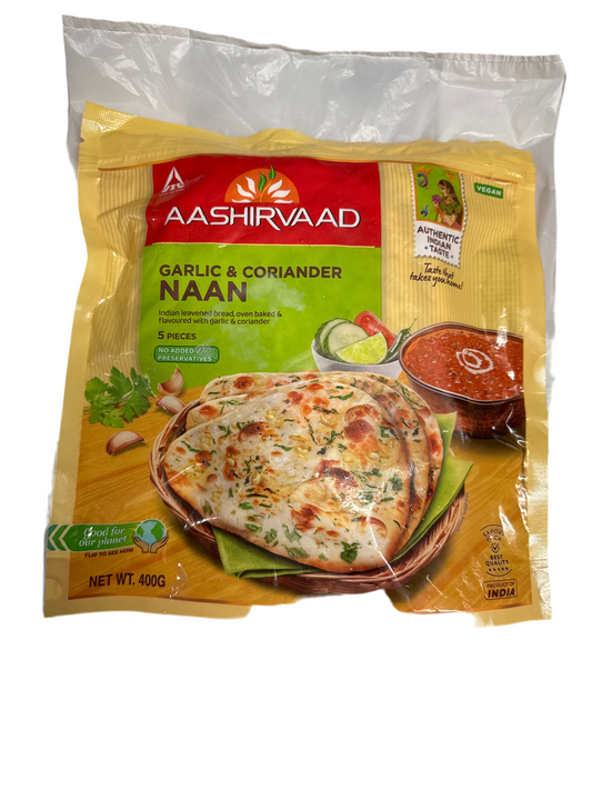 Aashirvaad Garlic And Coriander Naan