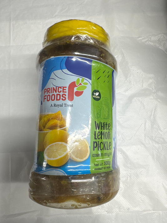 Prince Foods White Lemon Pickle 500g