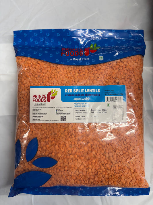 Prince Foods Red Split Lentils