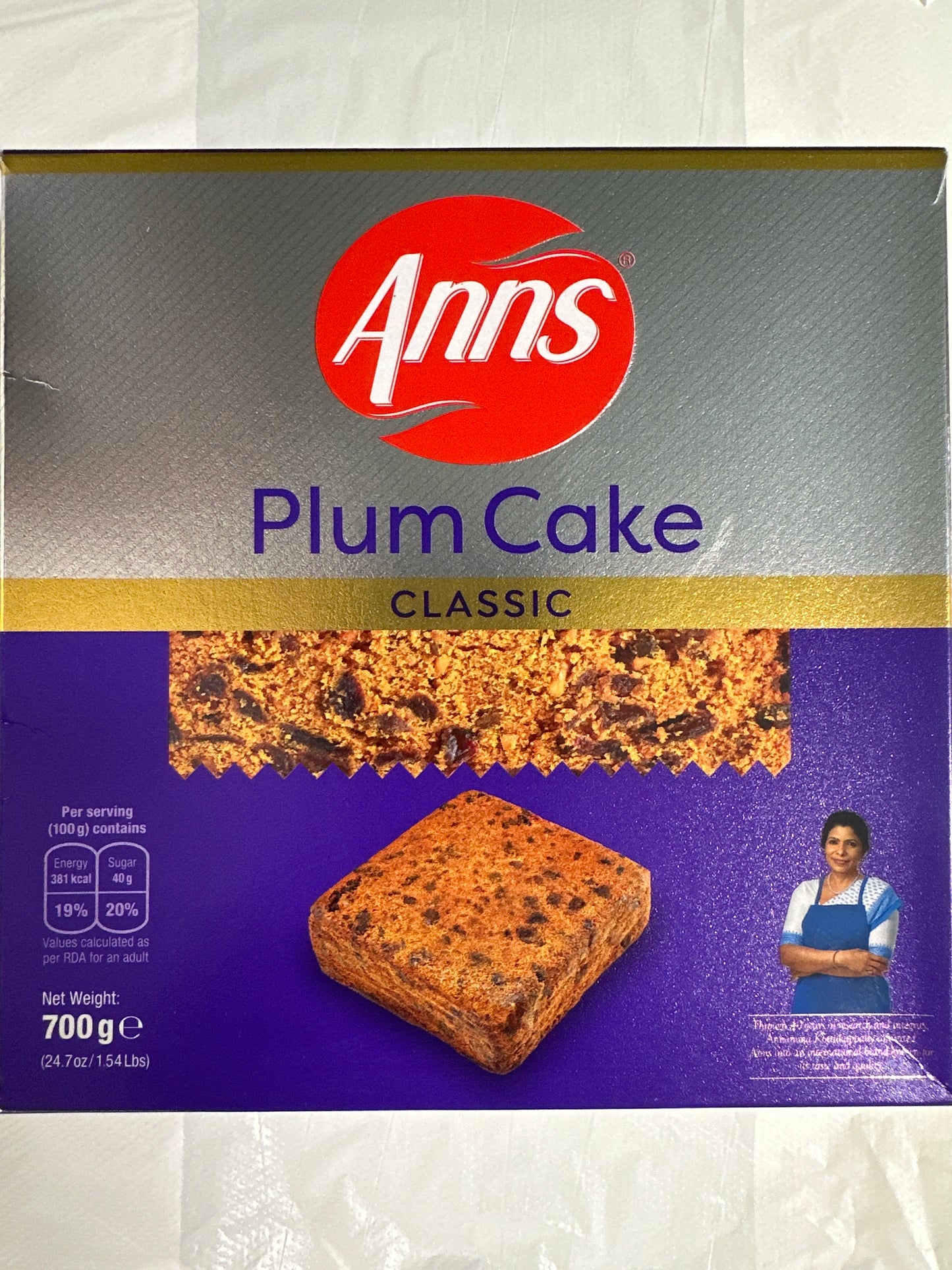 Anns plum cake 700gm