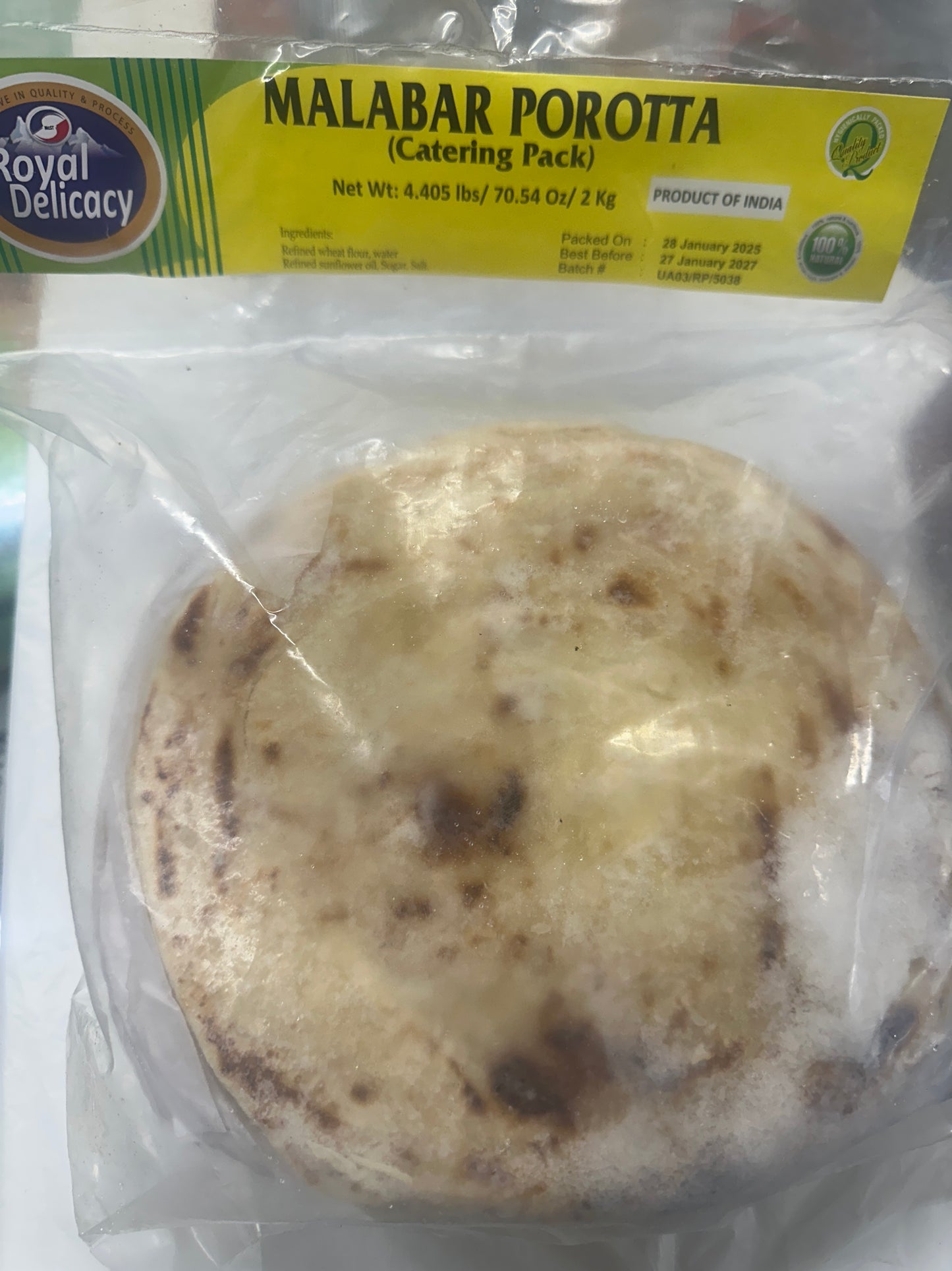 Royal delicacy Malabar porotta 2 kg