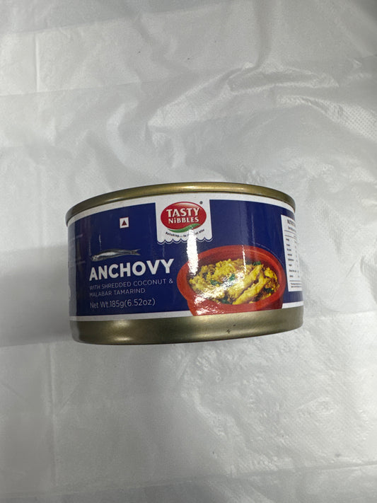 Tasty Nibbles Anchovy with shredded coconut and malabar tarmarind 185g