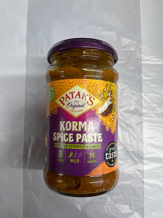 Pataks korma spice paste