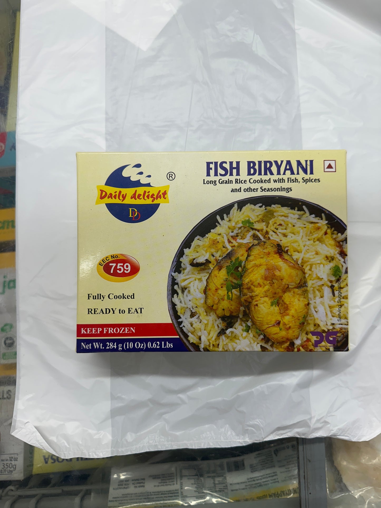 Fish biriyani