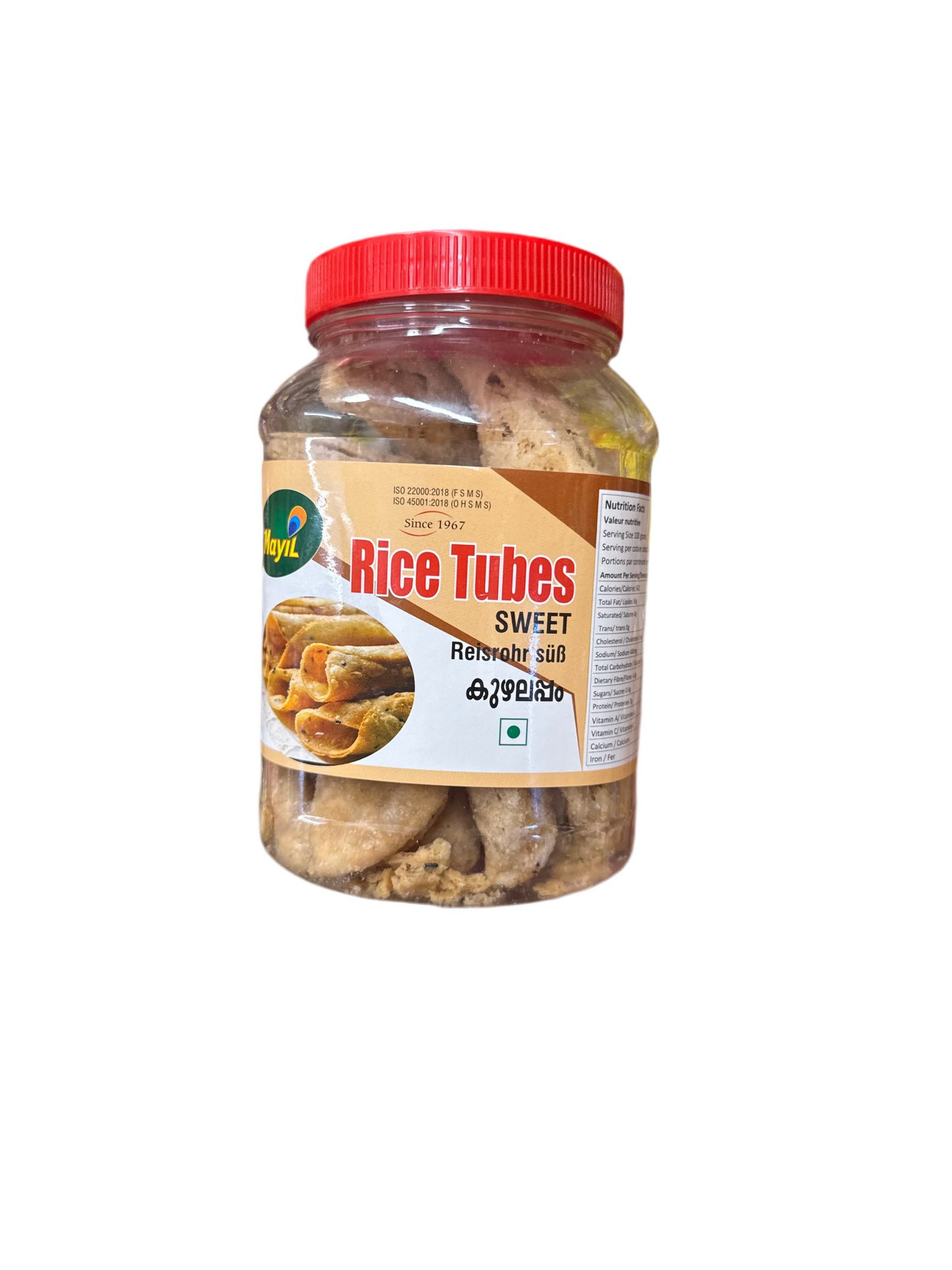 Mayil Rice Tubes Sweet