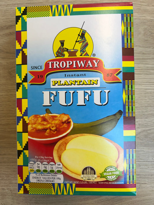 Plantain fufu
