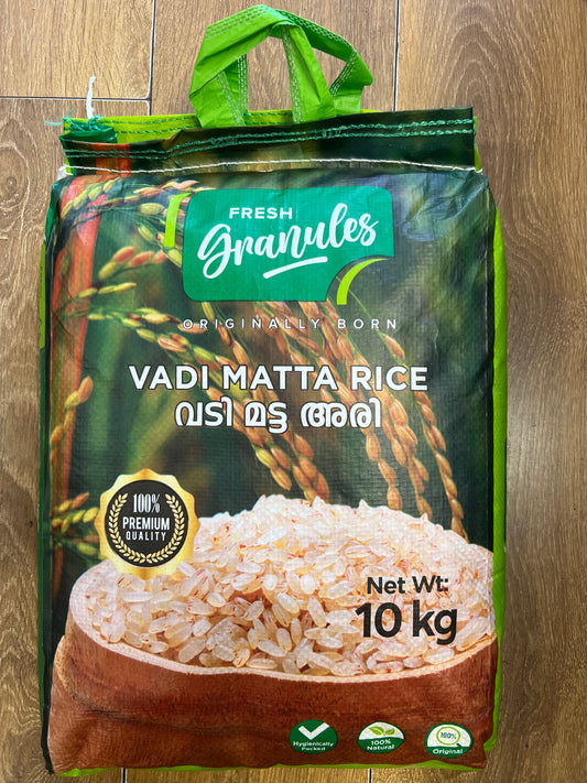 Fresh granules vadi matta rice 10kg
