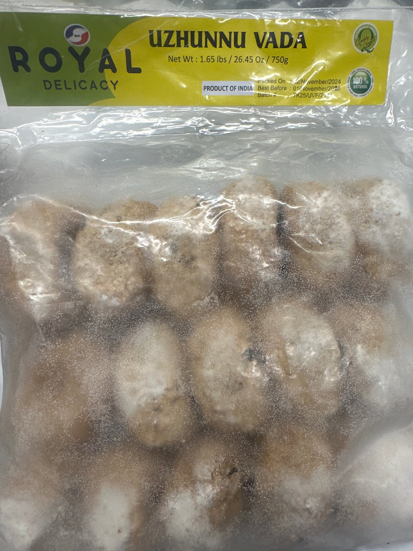 Royal delicacy uzhunnu vada 1 kg