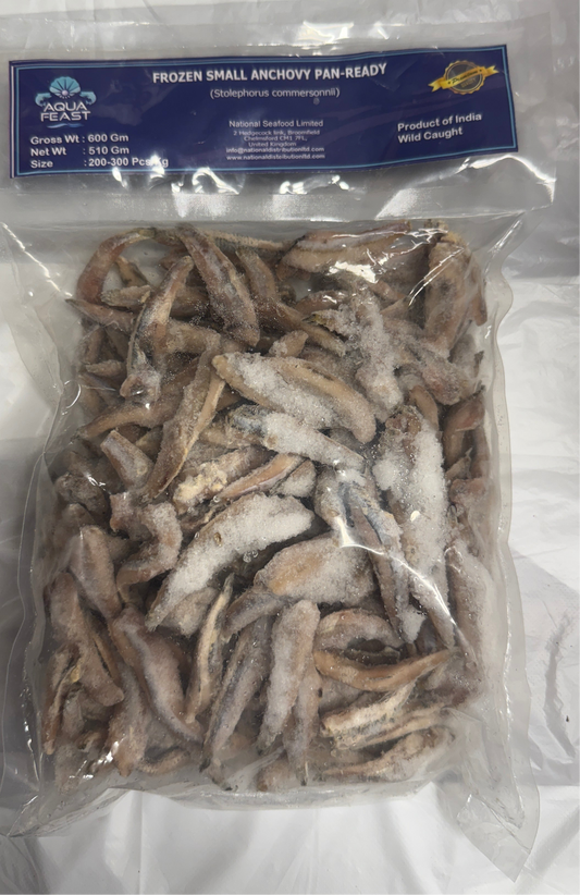 Aqua Feast Frozen Small Anchovy Pan-Ready