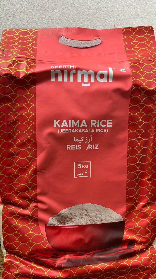 Keerthi nirmal kaima rice 5Kg