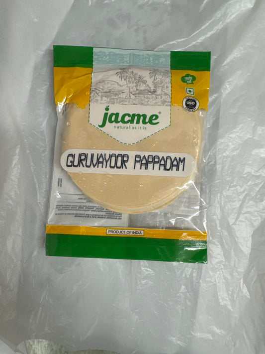 Jacme Guruvaroor Pappadam
