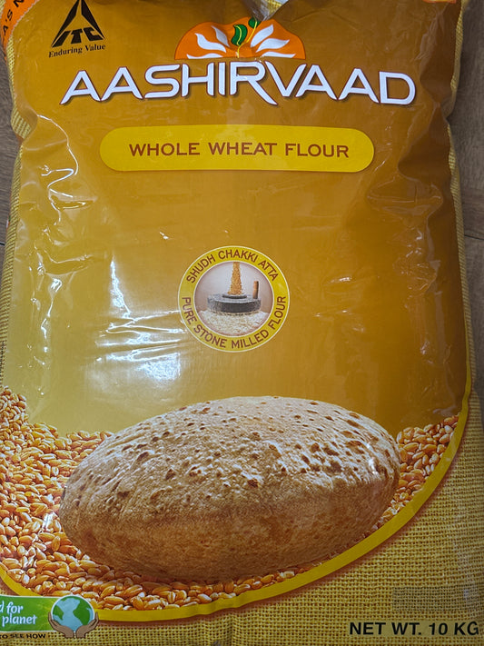 Ashirvaad whole wheat flour 10 kg