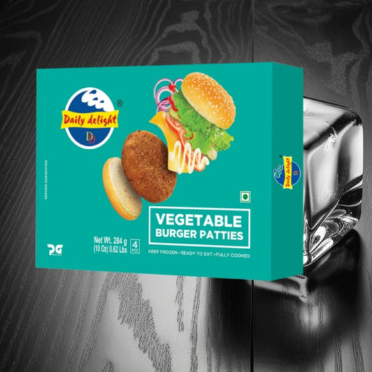 Daily Delight Vegetable Burger Patties 284g