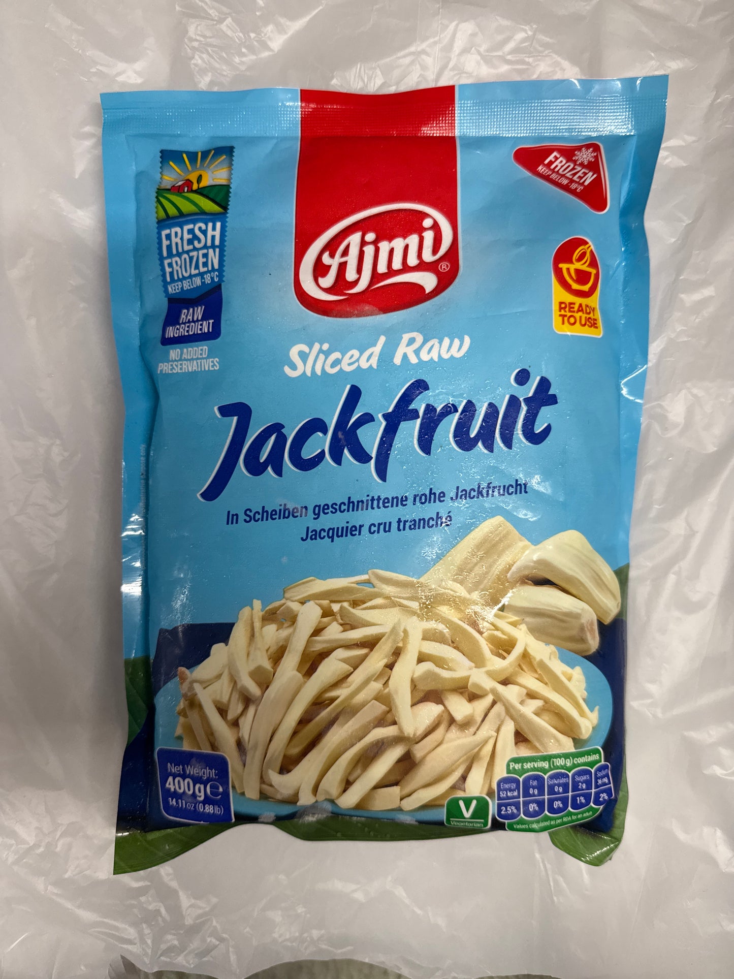 Ajmi sliced Raw Jackfruit