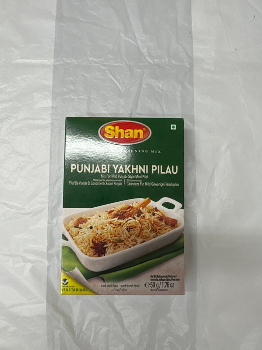 Shan Punjabi Yakhni Pilau