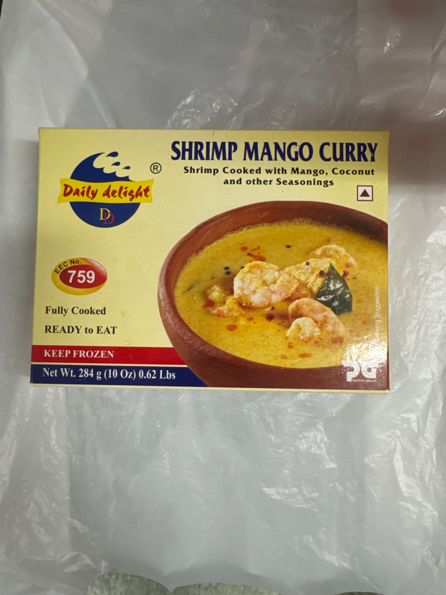Daily Delight Shrimp Mango Curry 284g