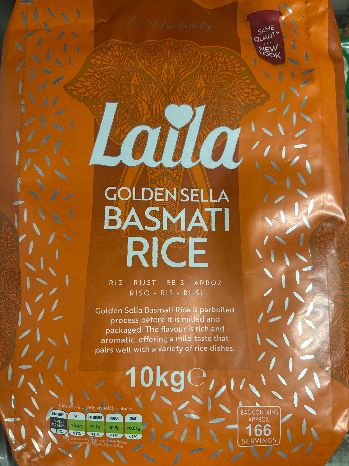 Laila golden sella 10 kg