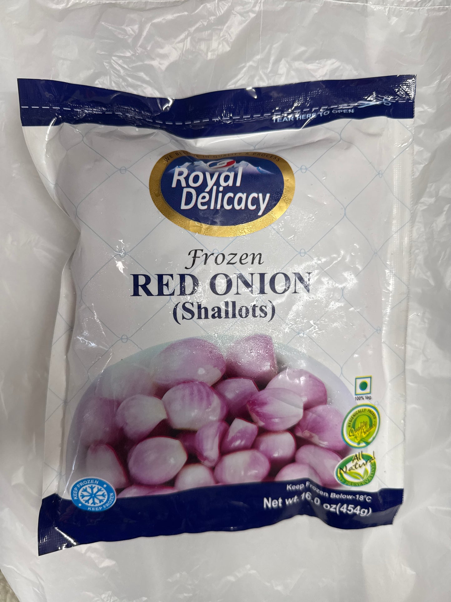 Royal Delicacy Red Onion 454g