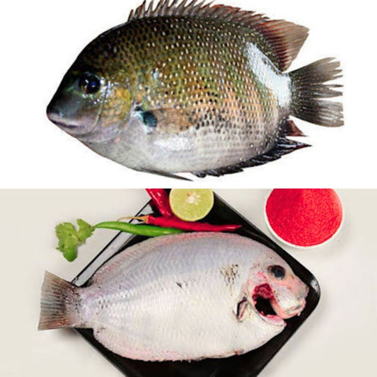KARI MEEN (CLEANED)/ Pearl Spot (CLEANED) 1 Kg