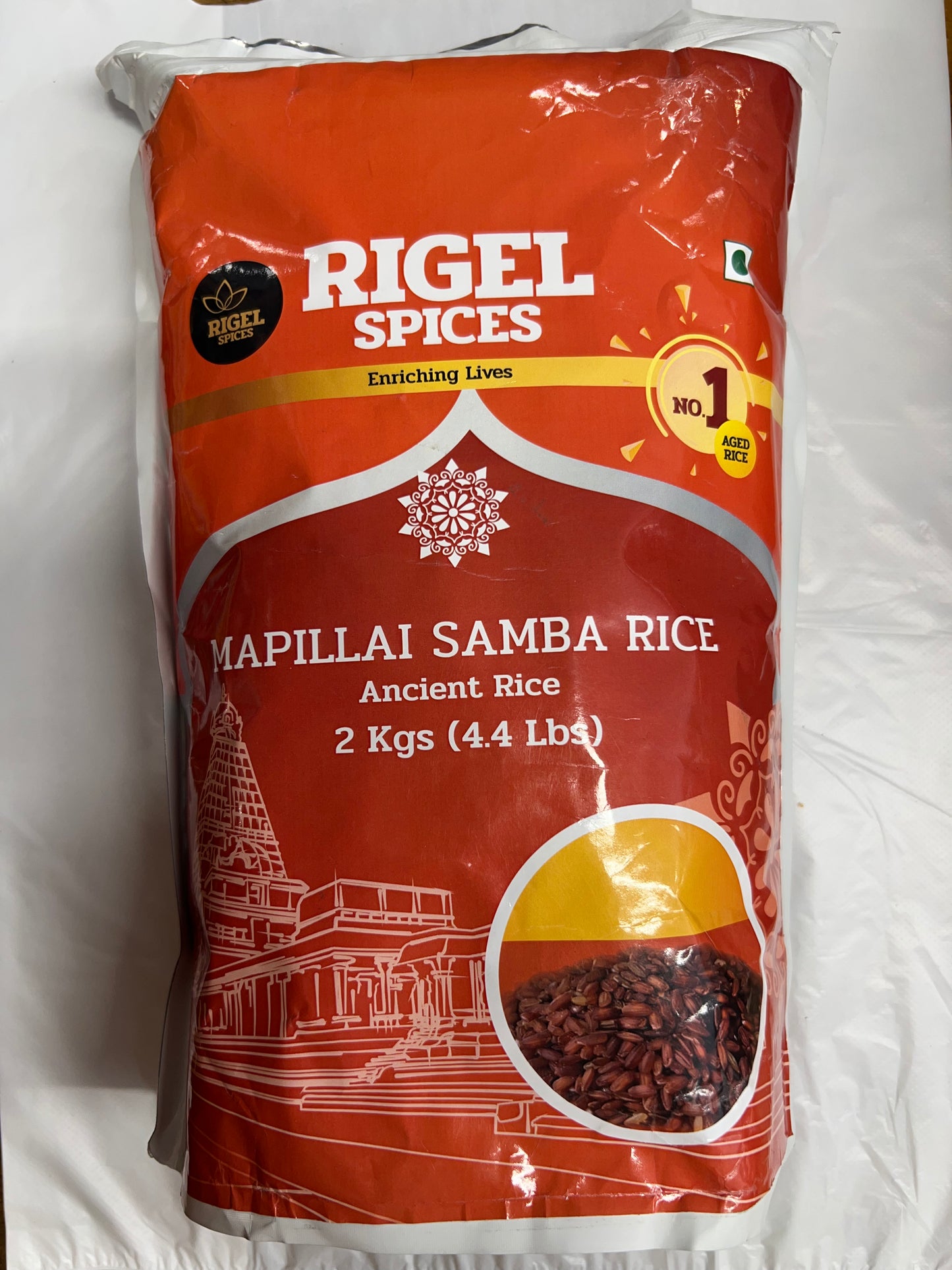 Rigel spices mapillai samba rice