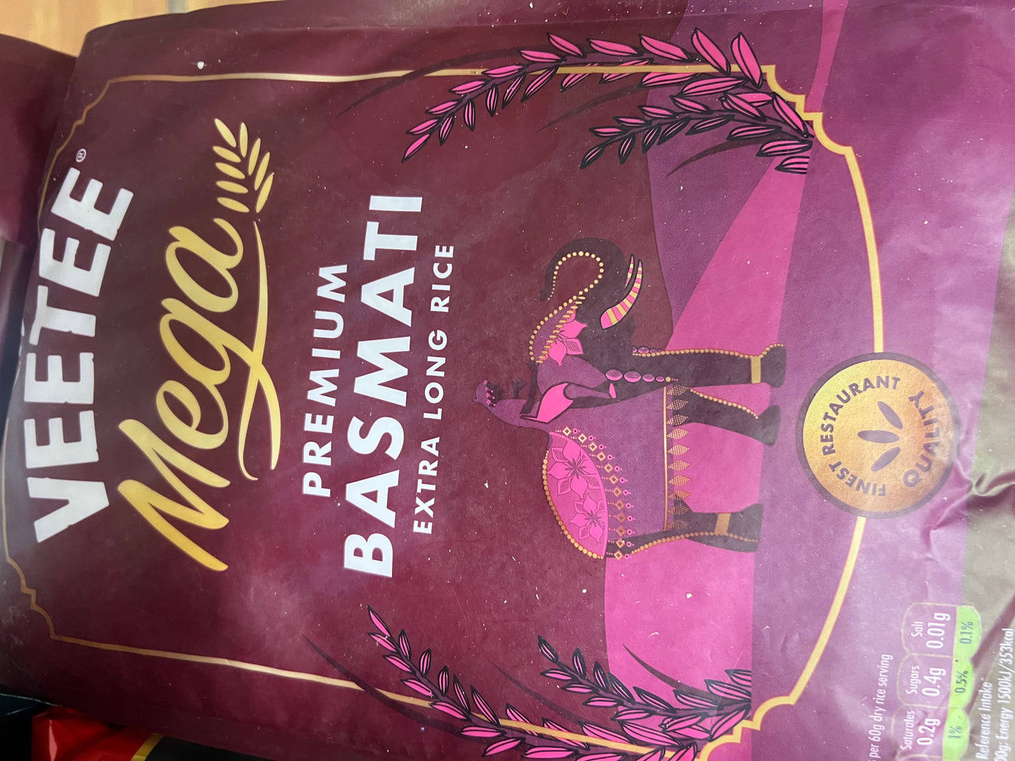 Veetee basamati 5 kg