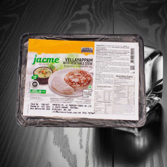 Jacme Vellayappam with Vegetable stew 350g
