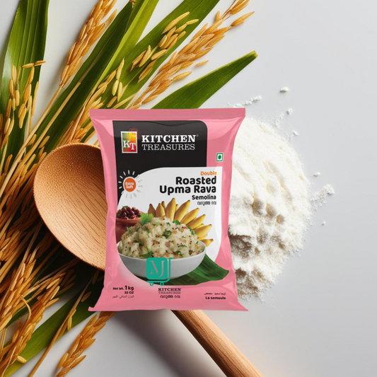Kitchen Treasures Roasted Upma Rava 1Kg