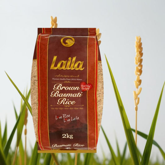 Laila Brown Basmati Rice 2 kg