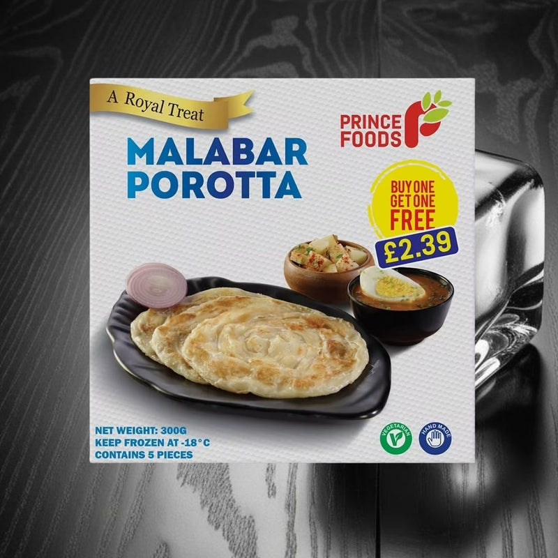 Prince Foods Malabar Porotta 300g