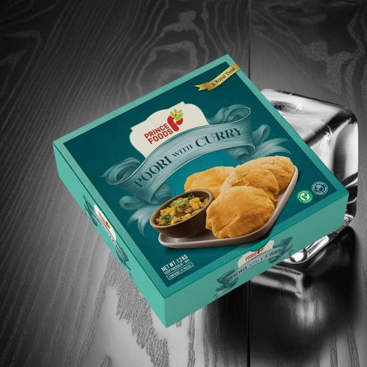 Prince Foods Poori with potato curry 350g x 14